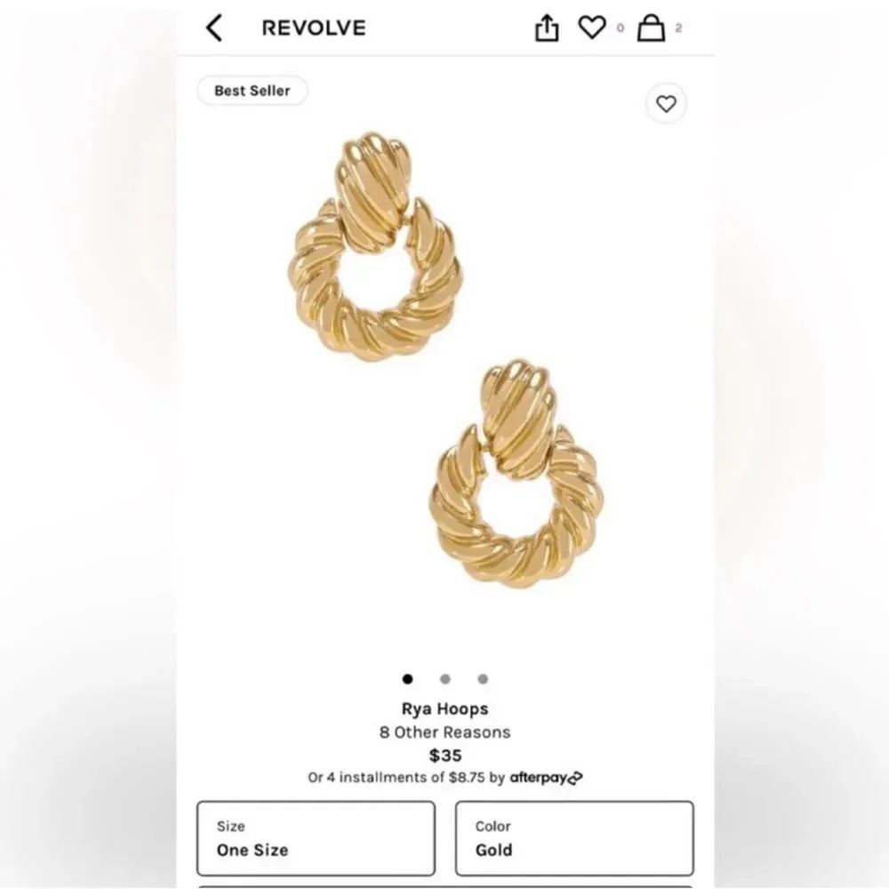 textured hoop earrings #117